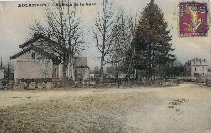 L'avenue de la gare
