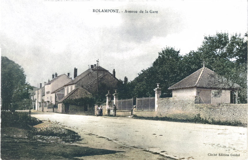 L'avenue de la gare
