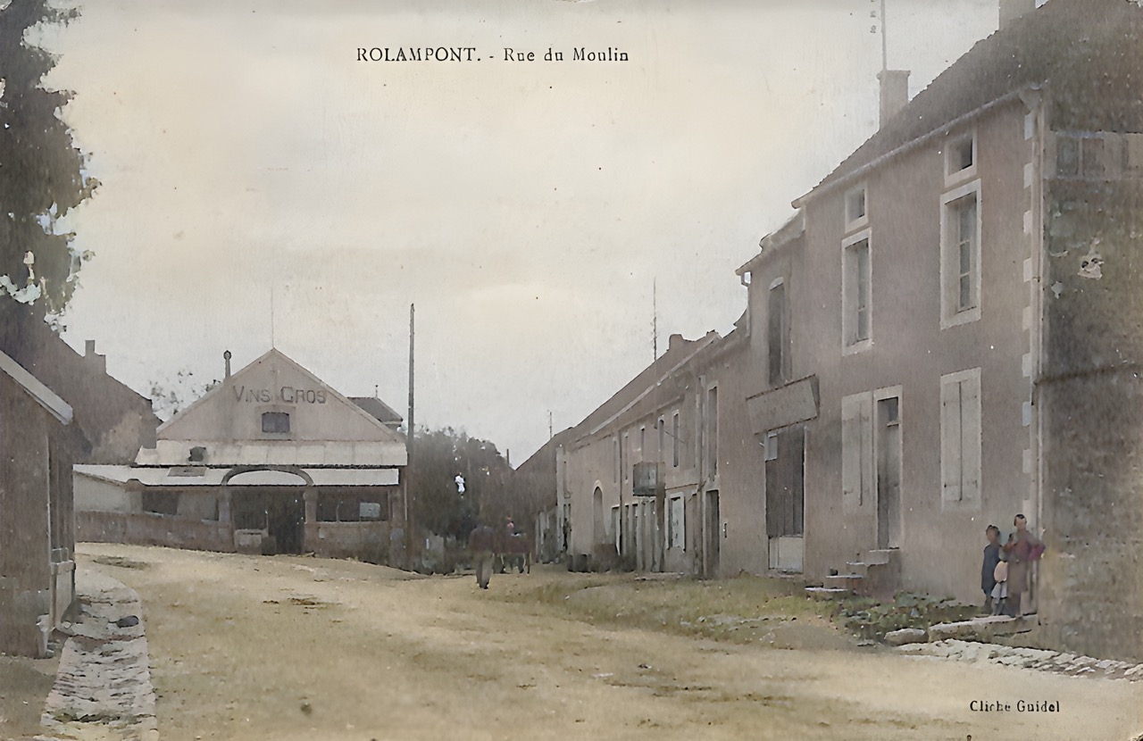 La rue du moulin