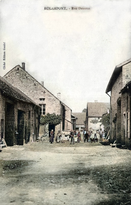 La rue Dessous